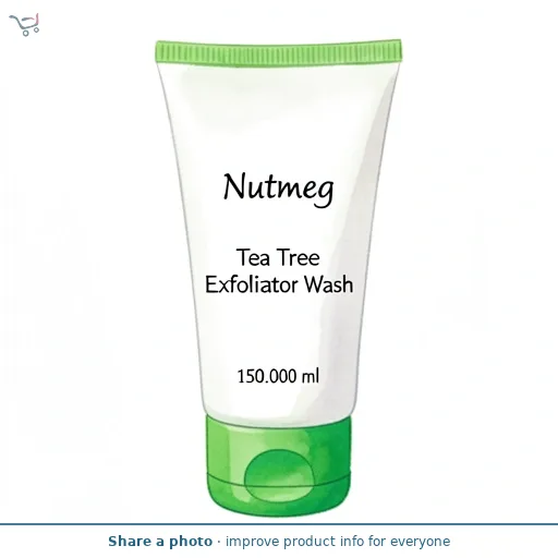Nutmeg Tea Tree Exfoliator Wash 
