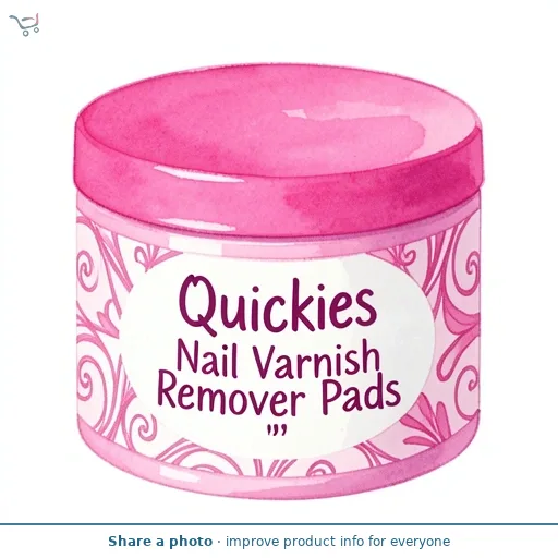 Quickies Nail Varnish Remover Pads 