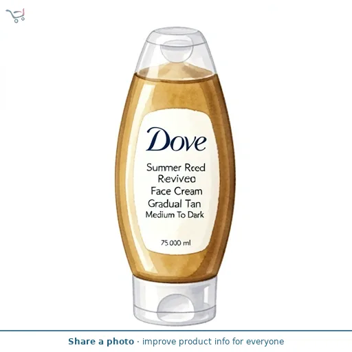 Summer Revived Face Cream Gradual Tan Medium To Dark 75ml