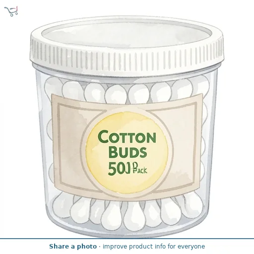 Morrisons Cotton Buds 500 Pack