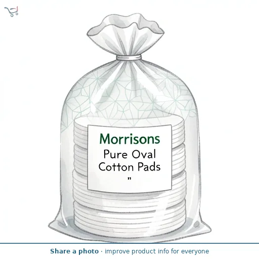 Morrisons Pure Oval Cotton Pads 