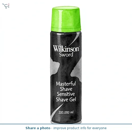Wilkinson Sword Masterful Shave Sensitive Shave Gel 200ml