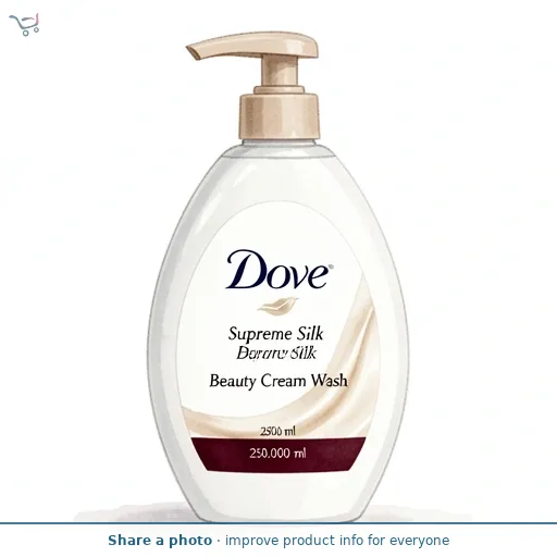 Dove Supreme Silk Beauty Cream Wash  250ml