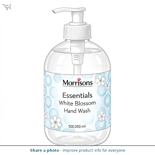Morrisons Essentials White Blossom Hand Wash 