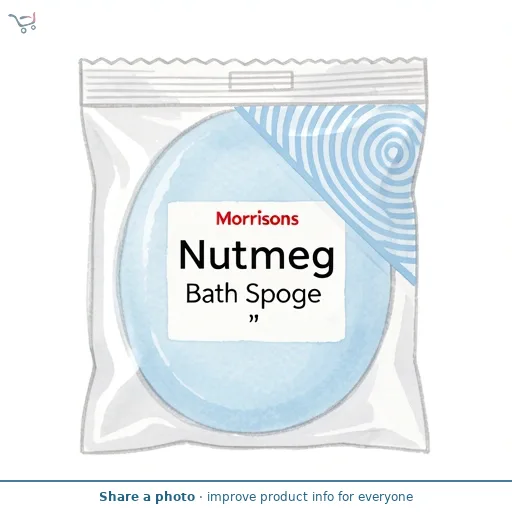 Morrisons Bath Sponge