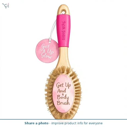 Get Up And Glow Wooden Body Brush
