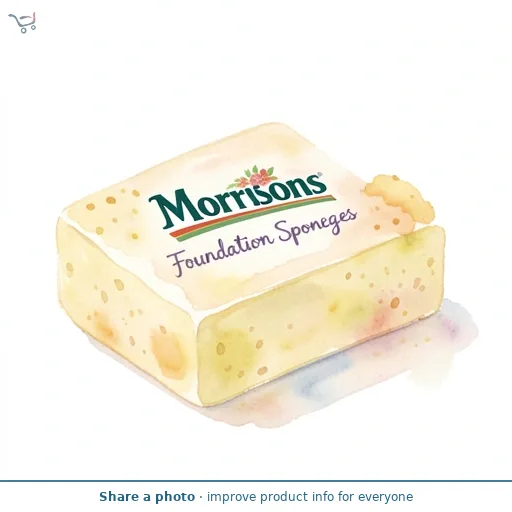 Morrisons Foundation Sponges          