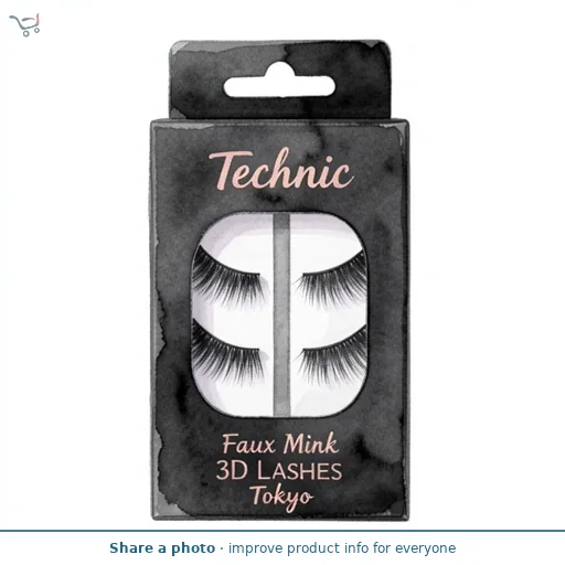 Technic Faux Mink 3D Lashes Tokyo