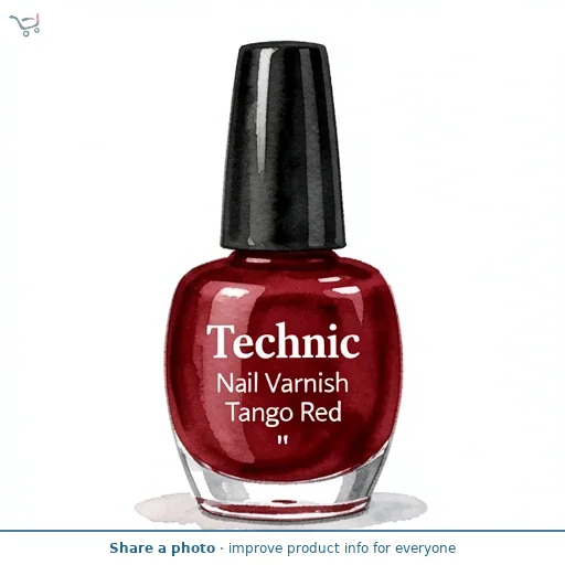 Technic Nail Varnish Tango Red