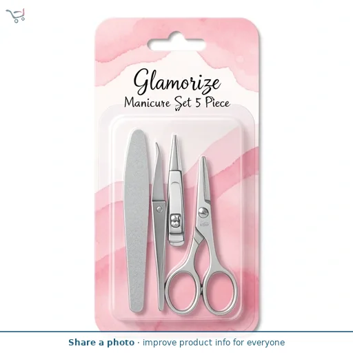 Glamorize Manicure Set 5 Piece