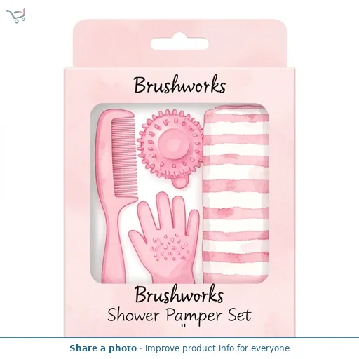 Brushworks Shower Pamper Set