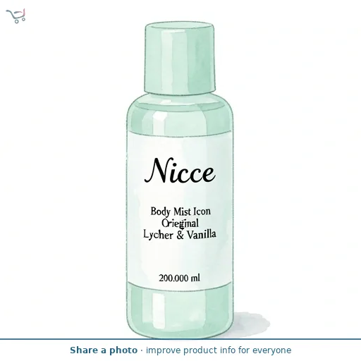 Nicce Body Mist Icon Oriental Lychee Amber & Vanilla 