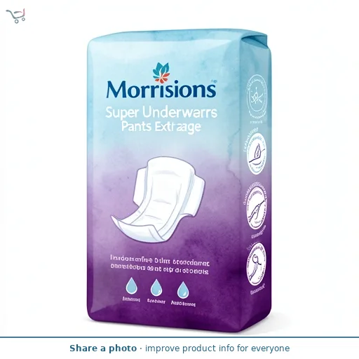 Morrisons Incontinence Super Underwear Pants Extra Large 
