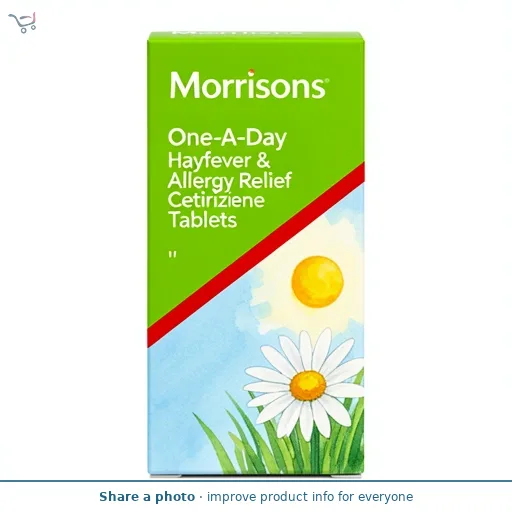 Morrisons One-A-Day Hayfever & Allergy Relief Cetirizine Tablets