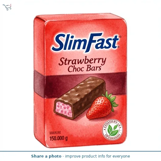 SlimFast Strawberry Choc Bars 
