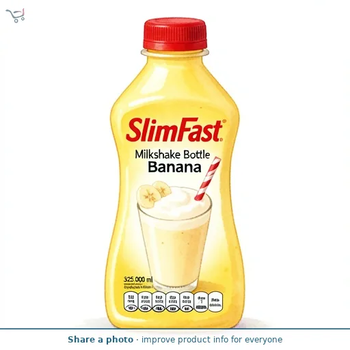 Slimfast Milkshake Bottle Banana