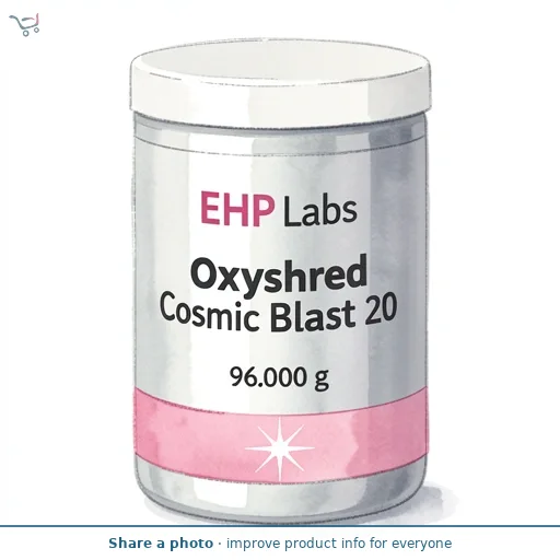 Oxyshred Cosmic Blast 20 Serve 