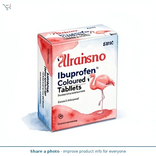 Ibuprofen Coloured Tablets