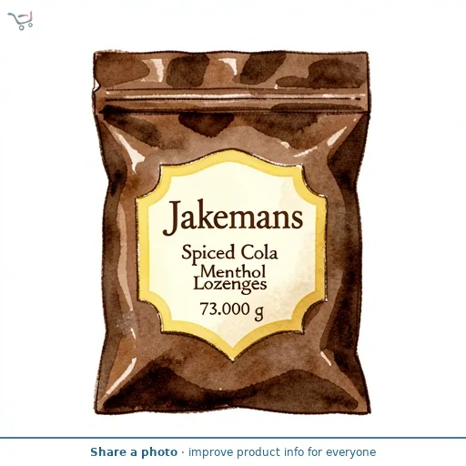 Jakemans Spiced Cola Menthol Lozenges 73g