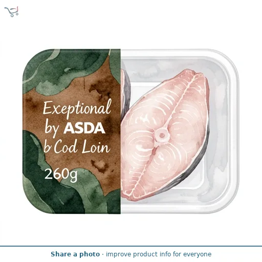 Exceptional by ASDA Exceptional by  Cod Loin 260g