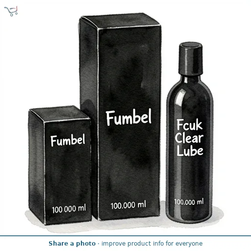 Fumbel Fcuk Clear Lube 