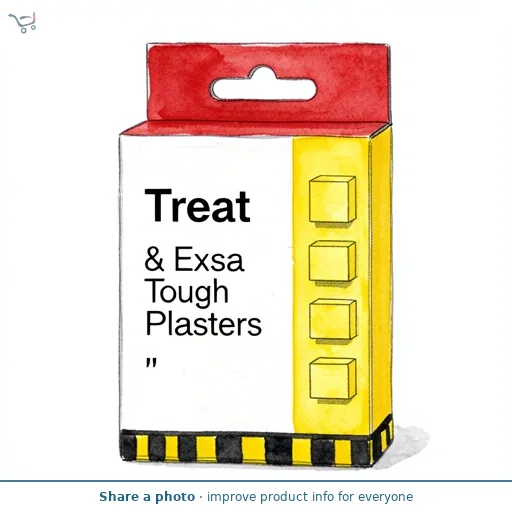 Treat & Ease Extra Tough Plasters 