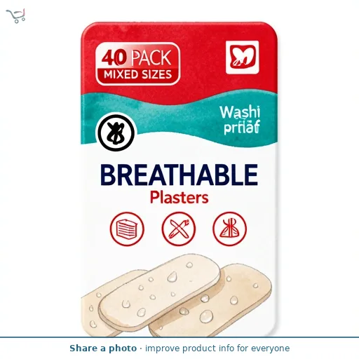 Morrisons Washproof Breathable Plasters
