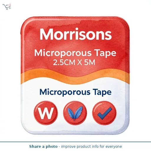 Morrisons Microporous Tape 