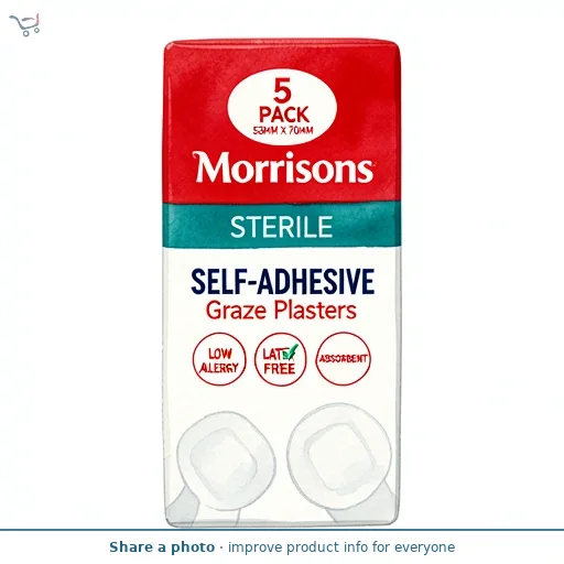 Morrisons Sterile Cuts & Graze Plasters 