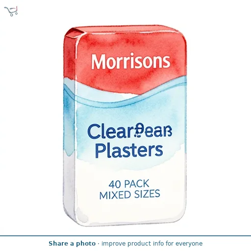 Morrisons Clear Plasters    