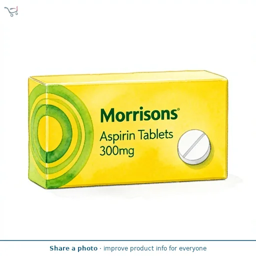 Morrisons Aspirin Tablets 300mg  