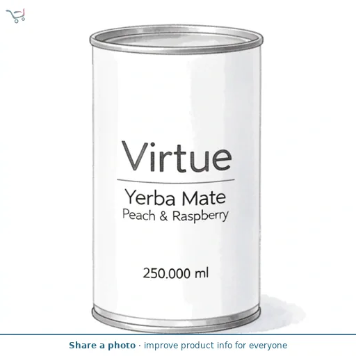 Virtue Yerba Mate Peach & Raspberry
