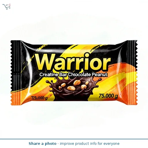 Warrior Creatine Bar Chocolate Peanut 75g