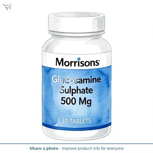 Morrisons Glucosamine Sulphate 500 Mg 