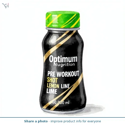 Optimum Nutrition Pre Workout Shot Lemon Lime 