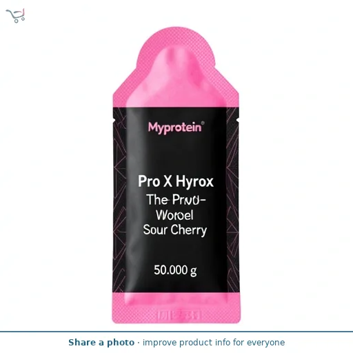 Myprotein Pro X Hyrox The Pre-Workout Gel Sour Cherry 