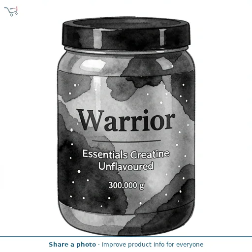 Warrior Essentials Creatine Unflavoured 