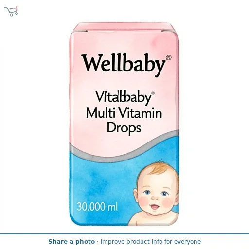 Vitabiotics Wellbaby Multi Vitamin Drops 