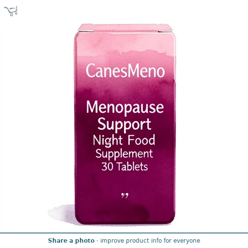 CanesMeno Menopause Support Night Food Supplement 30 Tablets