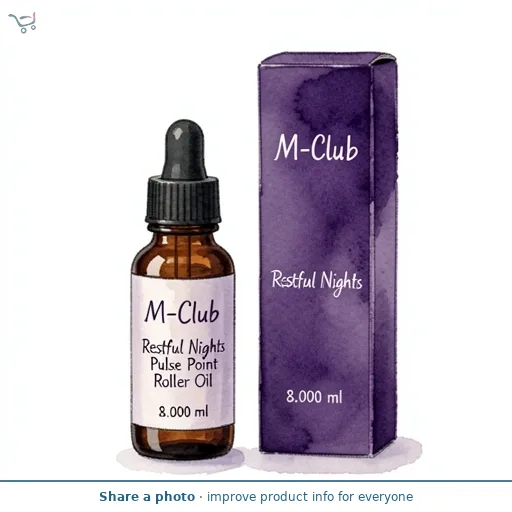M-Club Restful Nights Pulse Point Roller Oil