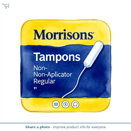 Morrisons Tampons Non-Applicator Regular 