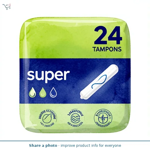 Morrisons Tampons Non-Applicator Super 