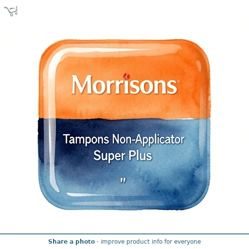 Morrisons Tampons Non-Applicator Super Plus 