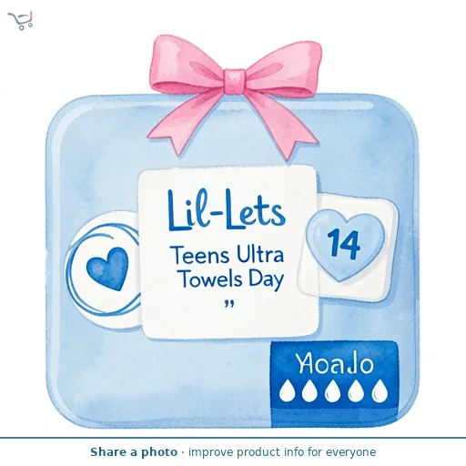Lil-Lets Teens Ultra Towels Day