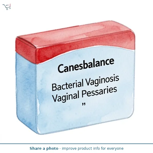 Canesbalance Bacterial Vaginosis Vaginal Pessaries