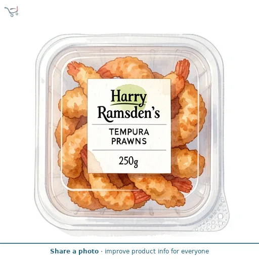 Harry Ramsden's Tempura Prawns 250g