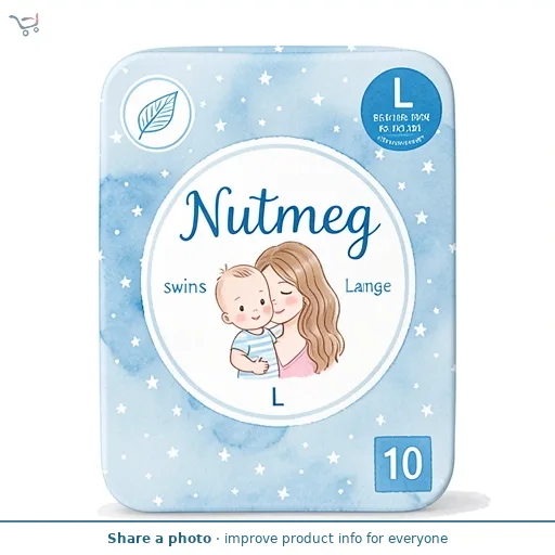 Nutmeg Swim Pants Large