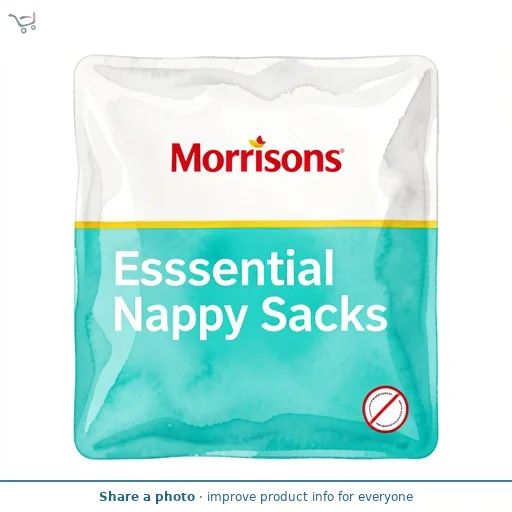 Morrisons Essential Nappy Sacks 