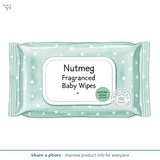 Nutmeg Fragranced Baby Wipes