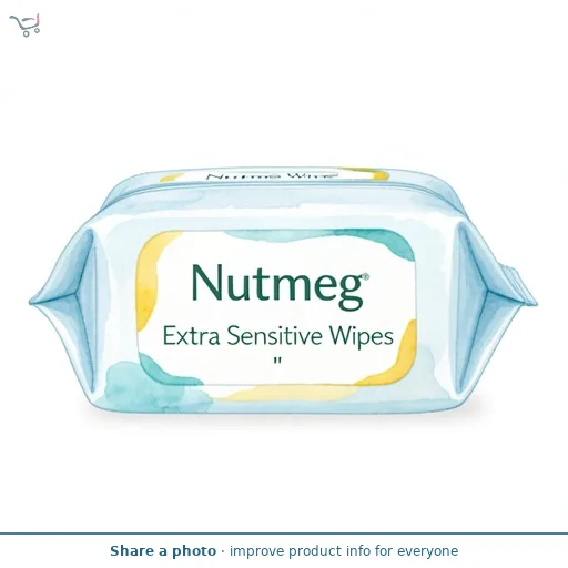 Nutmeg Extra Sensitive Wipes